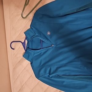 Vented Teal Ariat Shirt